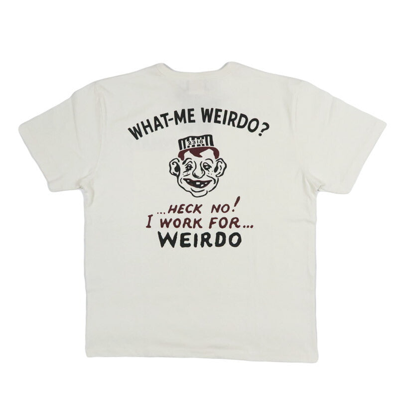 WEIRDO ウィアード 半袖 プリントTシャツ WHAT-ME WEIRDO? S/S T-SHIRTS GLAD HAND グラッドハンド  WRD6128【2026年春夏新作】