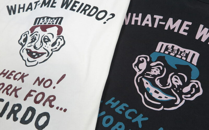 WEIRDO ウィアード 半袖 プリントTシャツ WHAT-ME WEIRDO? S/S T-SHIRTS GLAD HAND グラッドハンド  WRD6128【2026年春夏新作】