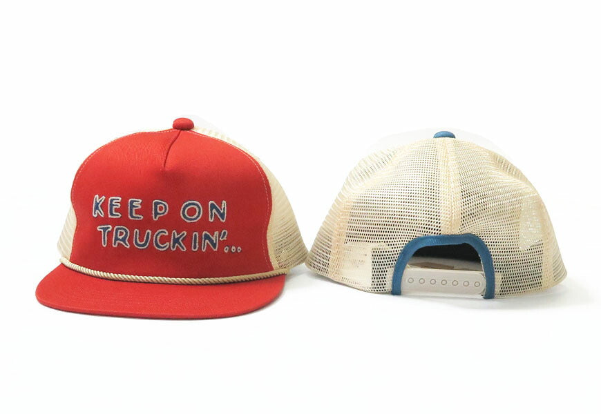 วีร์โด WEIRDO หมวกแทรคเกอร์ KEEP ON TRUCKIN TRUCKER CAP หมวก แบรนด์ GLADHAND WRD61G02 【คอลเลกชันฤดูใบไม้ผลิ/ฤดูร้อน 2026】