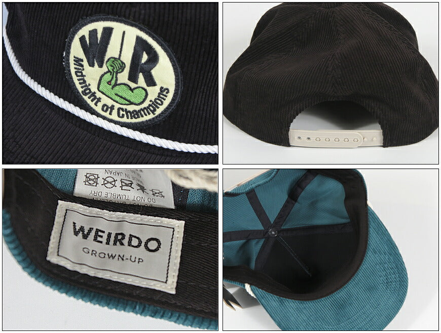 WEIRDO ウィアード トラッカーキャップ M.O.C - TRUCKER CAP 帽子 グラッドハンド GLADHAND  WRD63G02【2026年秋冬新作】