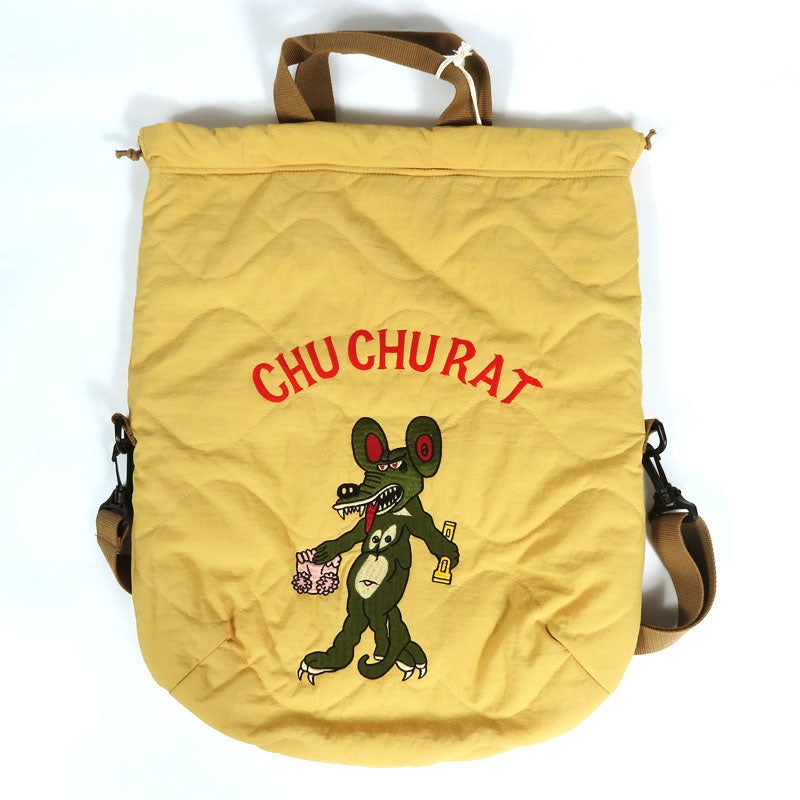 WEIRDO ウィアード ナイロントート 巾着 CHU CHU RAT - SHOULDER BAG / WRD63G06【2026年秋冬新作】