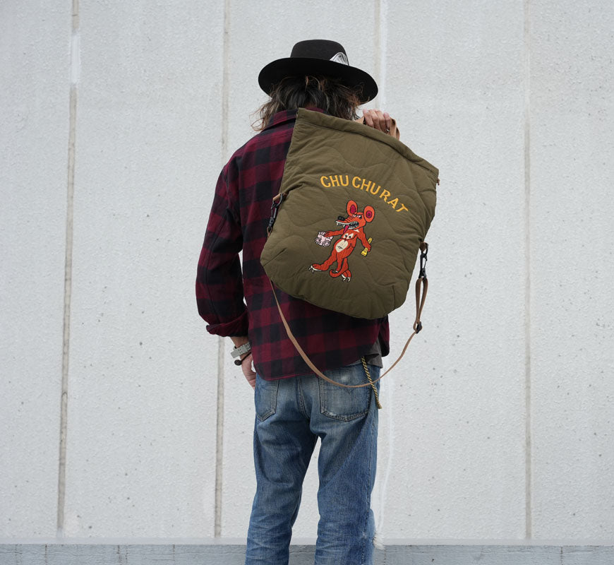 WEIRDO ウィアード ナイロントート 巾着 CHU CHU RAT - SHOULDER BAG / WRD63G06【2026年秋冬新作】