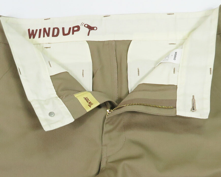 WEIRDO วีอาร์โด กางเกงทำงานผ้าทวิล T/C WIND UP WRD9903 GLAD HAND แกรดแฮนด์