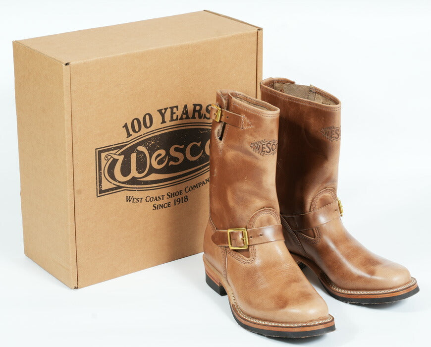 WESCO ウエスコ MISTER LOU 7600 エンジニアブーツ 10" Height ホーウィン HORWEEN Natural Chromexcel ミスタールー 【2026年春夏新作】