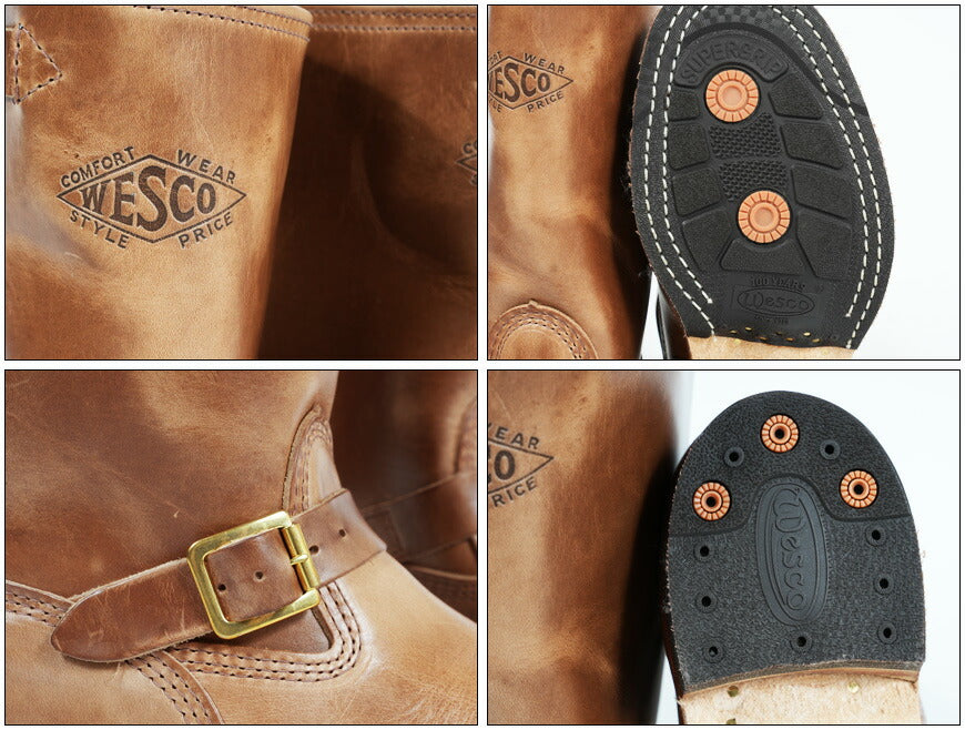 WESCO ウエスコ MISTER LOU 7600 エンジニアブーツ 10" Height ホーウィン HORWEEN Natural Chromexcel ミスタールー 【2026年春夏新作】