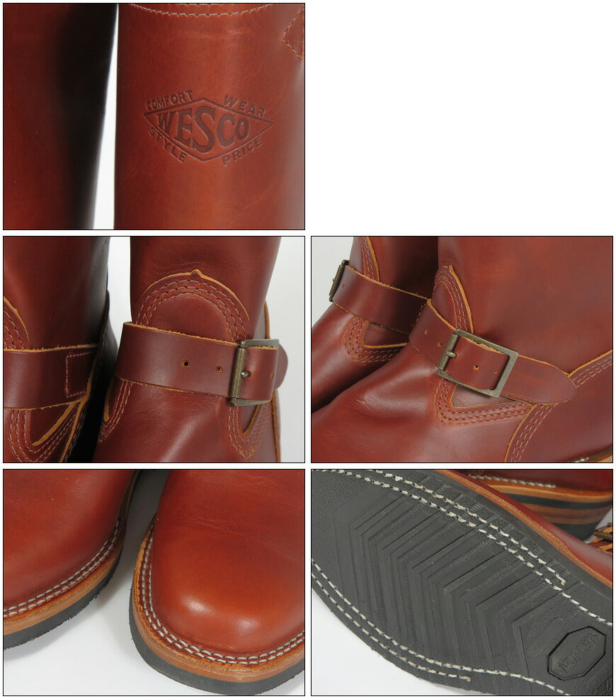 WESCO ウエスコ 7500 エンジニアブーツ 10" Height ブリティッシュタン 【2026年春夏新作】