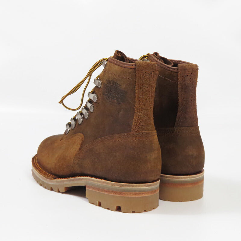 WESCO ウエスコ รองเท้าบูทเดินป่าญี่ปุ่นรุ่นลิมิเต็ด ZIGZAG สีซินนามอนเดสเปอราโด หนังแว็กซ์ #100 พื้น Vibram Honey