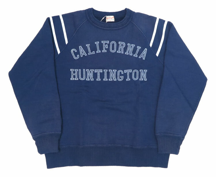 WHITES VILLE ホワイツビル スウェット トレーナー クルーネック ラグランスリーブ "CALIFORNIA HUNTINGTON" WV69396