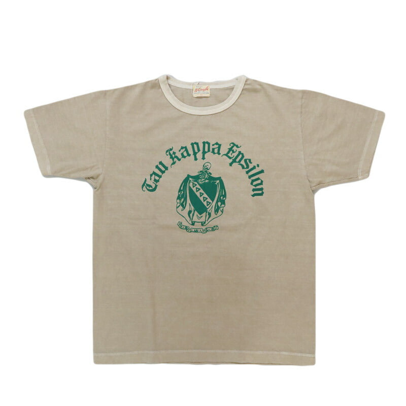 WHITES VILLE ホワイツビル 半袖 クルーネック Tau Kappa Epsilon ピグメントダイ Tシャツ WV79532