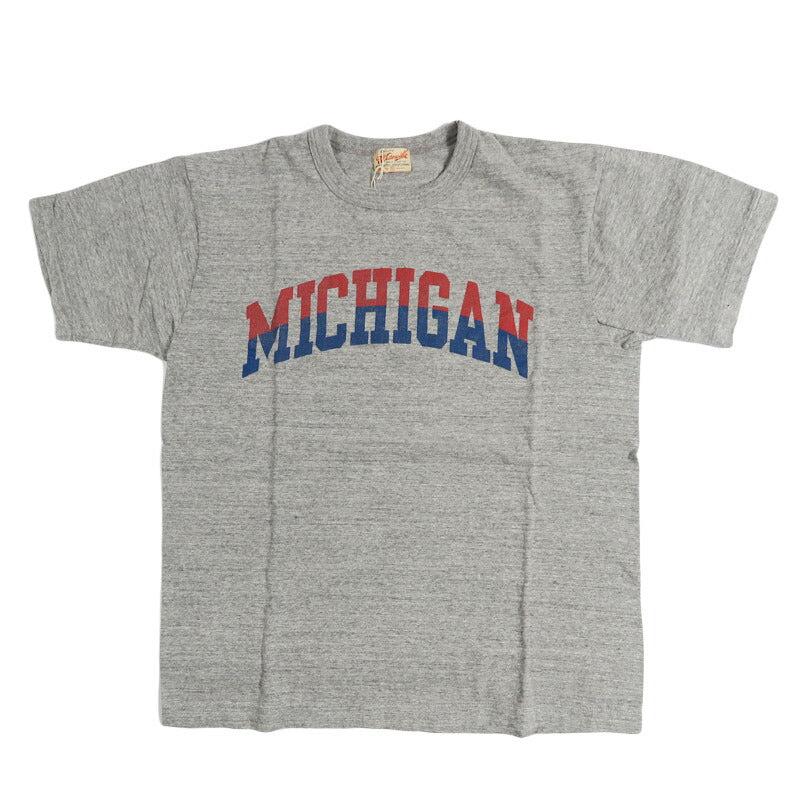 WHITES VILLE ホワイツビル เสื้อยืดแขนสั้นพิมพ์ลาย ”MICHIGAN” WV79683 【คอลเลกชันฤดูใบไม้ผลิ/ฤดูร้อน 2026】
