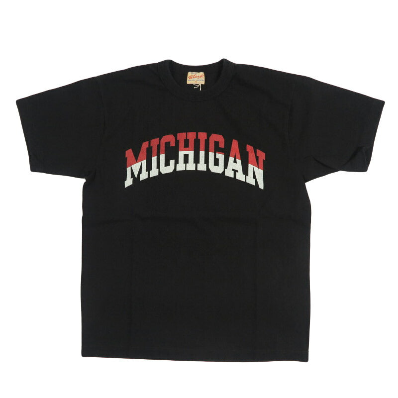 WHITES VILLE ホワイツビル เสื้อยืดแขนสั้นพิมพ์ลาย ”MICHIGAN” WV79683 【คอลเลกชันฤดูใบไม้ผลิ/ฤดูร้อน 2026】