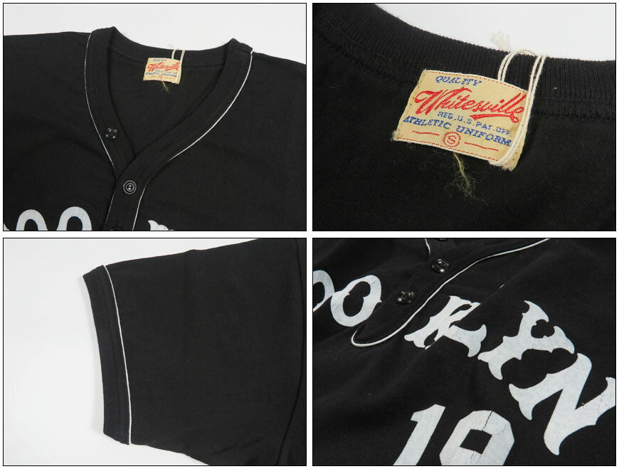 WHITES VILLE ホワイツビル 半袖 ヘンリーネック Tシャツ18/- S/S HENLEY T-SHIRT WV79687 【2026年春夏新作】