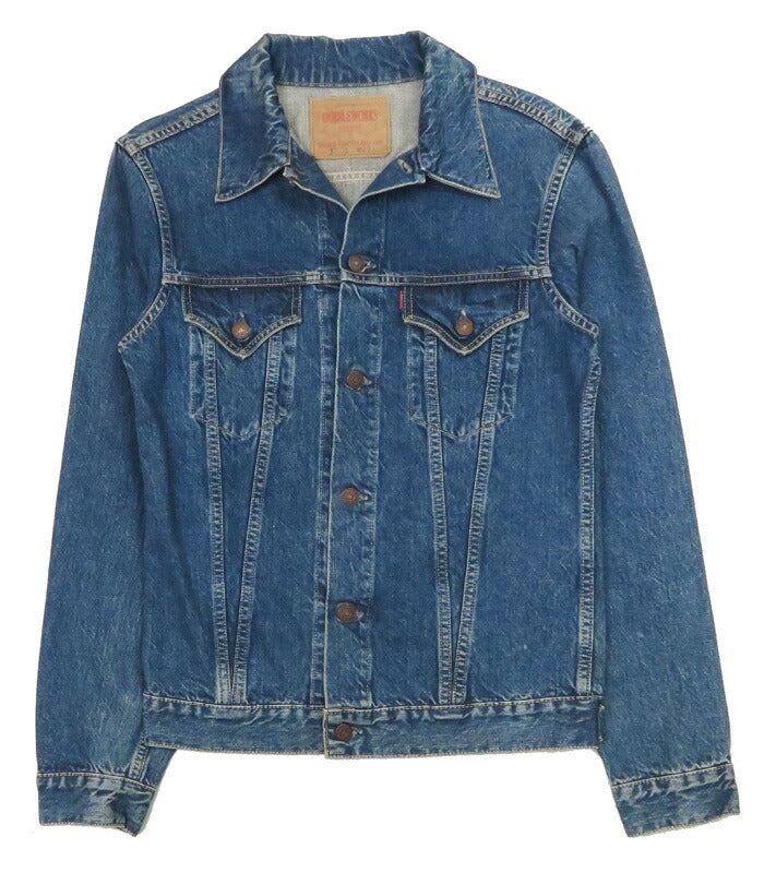 ダブルワークス DUBBLE WORKS Denimjacke Third Type 3rd Used-Look 13003-REMAKE