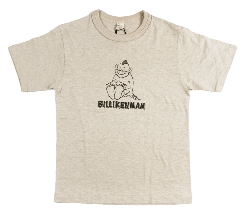 ウェアハウス WAREHOUSE 半袖 Tシャツ Yusuke Hanai × WAREHOUSE Co. Lot 4601 THE SITTING BILLIKENMAN 花井祐介 YHWH4601-TheSit【2026年秋冬新作】