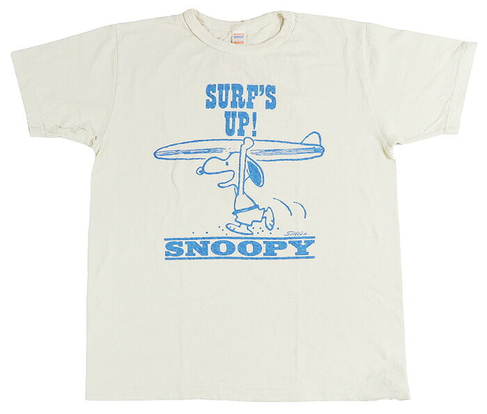 ウェアハウス WAREHOUSE 半袖 Tシャツ Lot YP126S-1 SURF’S UP (SNOOPY) Vintage PEANUTS スヌーピー 【2026年秋冬新作】