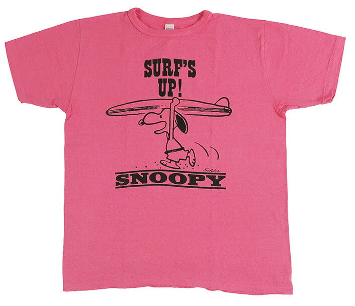 ウェアハウス WAREHOUSE 半袖 Tシャツ Lot YP126S-1 SURF’S UP (SNOOPY) Vintage PEANUTS スヌーピー 【2026年秋冬新作】