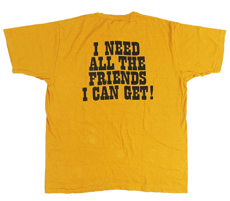 ウェアハウス WAREHOUSE 半袖 Tシャツ Lot YP126S-2 I NEED ALL THE FRIEND  (CHARLIE BROWN)  Vintage PEANUTS スヌーピー チャーリーブラウン 【2026年秋冬新作】