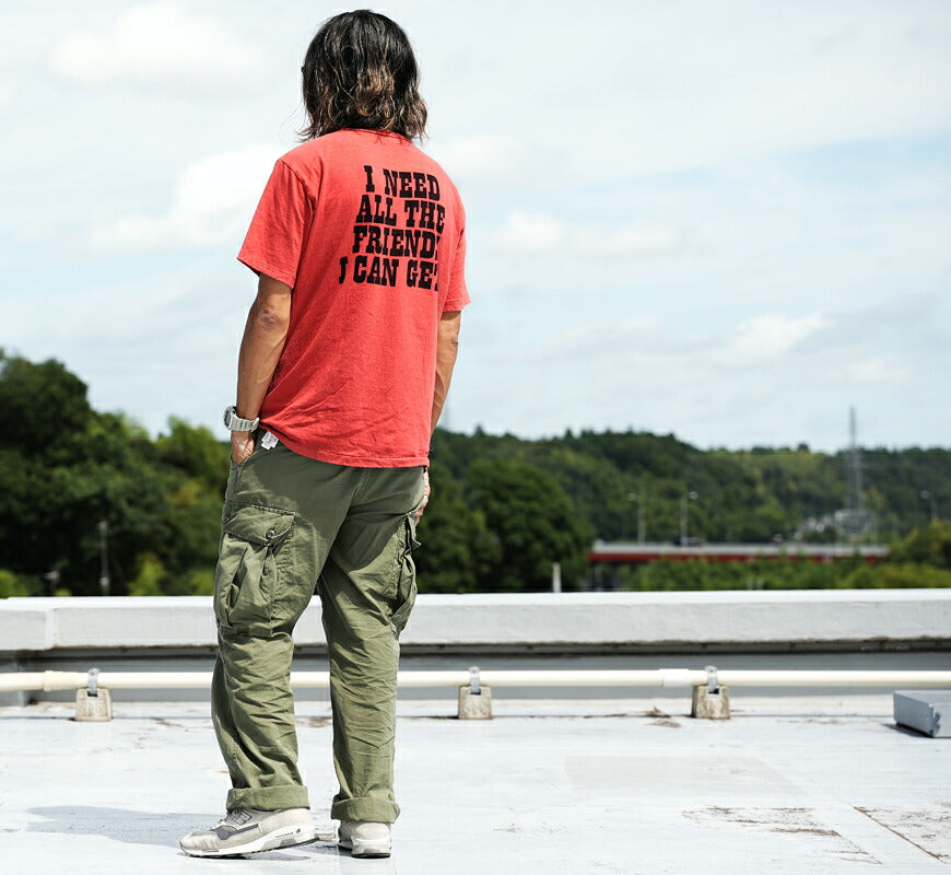 ウェアハウス WAREHOUSE 半袖 Tシャツ Lot YP126S-2 I NEED ALL THE FRIEND  (CHARLIE BROWN)  Vintage PEANUTS スヌーピー チャーリーブラウン 【2026年秋冬新作】
