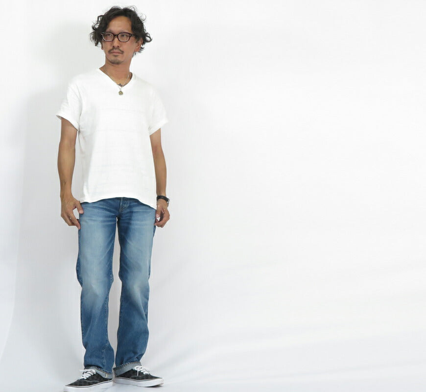 SUGAR CANE シュガーケーン 14,25oz Denim Regular Straight Jeans Used Wash AGED MODEL SC41947SW2