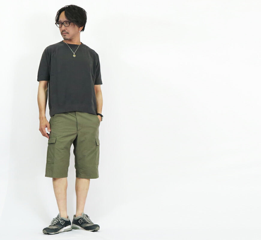 TOYS McCOY 玩具麦考伊 抗撕裂热天气七分斜纹棉裤 军用短裤 半裤 TMP2302